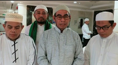 Bupati Mursini dan JCH Kuansing-Siak, Gelar Doa Bersama agar Riau Terhindar Bencana Asap